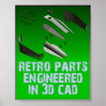 SMW Retro Parts Poster posters