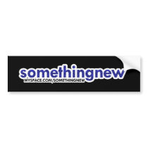 SN Bumper Sticker bumper stickers