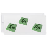 Sn Tin rack cards