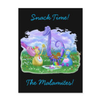 Snack Time! postcards by BIGCATPRODUCTIONS Snack Time! postcards