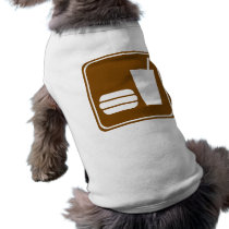 Snackbar Highway Sign pet clothing by wesleyowns Snackbar Highway Sign pet clothing