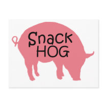 SnackHog Postcard