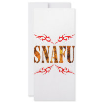 SNAFU RACK CARD DESIGN