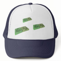 Snag as Sn Tin and Ag Silver Trucker Hat