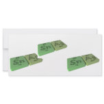 Snag as Sn Tin and Ag Silver rack cards