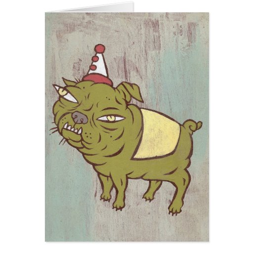 Snaggle Dog Card