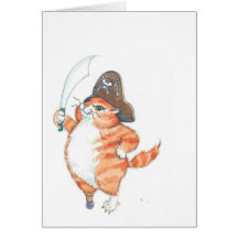 SnaggleToothTom...The Ginger Pirate... Card