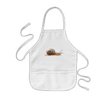 Snail ~ baby bib apron