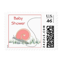 Snail Baby Shower Postage