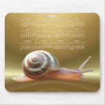 Snail Calendar ~ mousepad