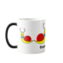 Snail, Customize ME! mugs