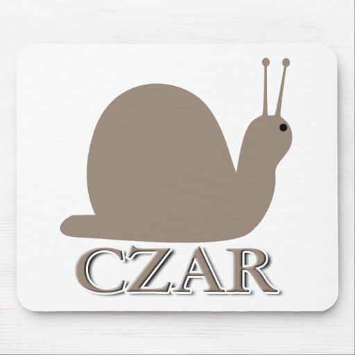 Snail Czar Mouse Pad