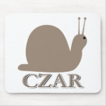 Snail Czar Mouse Pad
