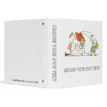 Snail House 3 Ring Binder