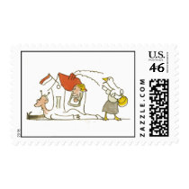 Snail House Postage Stamps