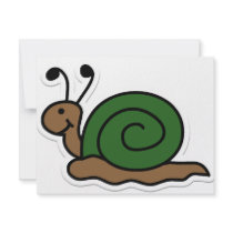 snail personalized invites