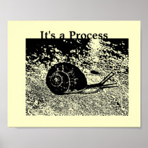 Snail - It's a Process Posters