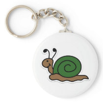 snail key chain