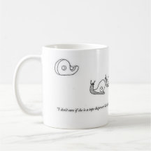 SNAIL LOVE COFFEE MUGS