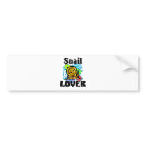 Snail Lover bumper stickers