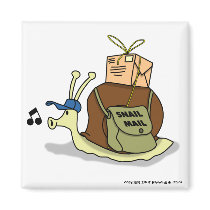 Snail Mail Magnet