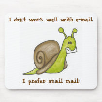 Snail Mail Mousepad by jduncan29 Snail Mail Mousepad