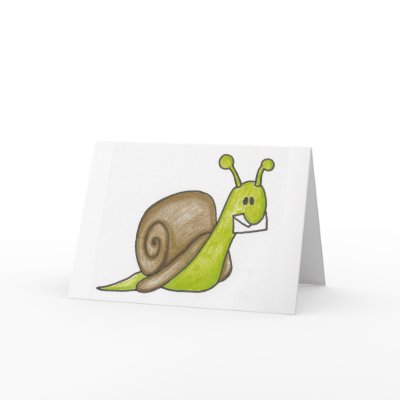 Snail mail Notecards by jduncan29