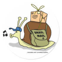 Snail Mail Stickers