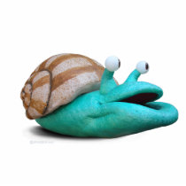Snail Photo Magnet photo sculptures by Swazzle Snail Photo Magnet photo sculptures