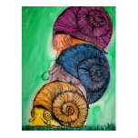 Snail Pile Postcard