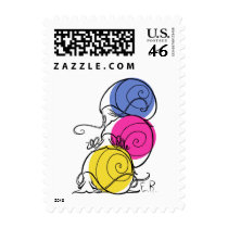 Snail Pile Stamp Sheet