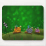 Snail Racing Mouse Pads