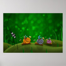 Snail Racing posters