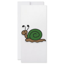 snail full color rack card