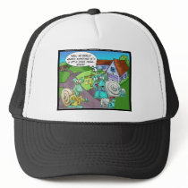 Snail Real Estate Sales Funny Gifts & Collectibles hats