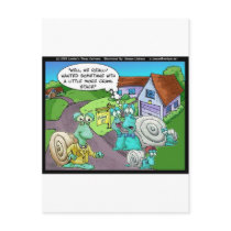 Snail Real Estate Sales Funny Gifts & Collectibles postcards