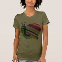 Snail Slugs Gastropoda Cute Cartoon Animal T Shirts