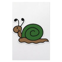 snail stationery paper