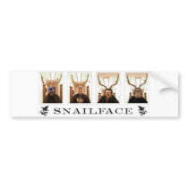 SNAIL STICKER bumper stickers