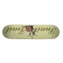 Snail Trail Skateboard Deck