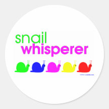 Snail Whisperer Sticker