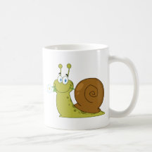 Snail With A Flower In Its Mouth Mug