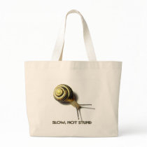 SNAIL WITH CAPTION FROM JUNGLEWALK.COM bags