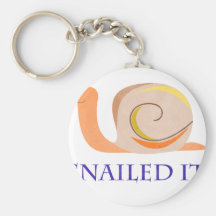 Snailed It Key Chain