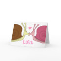Snails In Love Greeting Card by screwballgraphics Snails In Love Greeting Card
