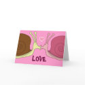 Snails In Love Greeting Card by screwballgraphics Snails In Love Greeting Card