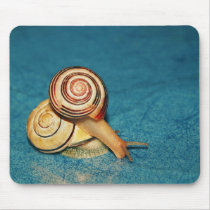 snails lovers mousepad by CreationsAimelle snails lovers mousepad