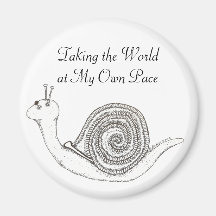 Snail's Pace Magnet