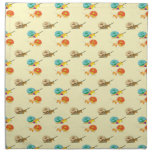 snails pattern napkins