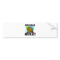 SNAILS Rule! bumper stickers